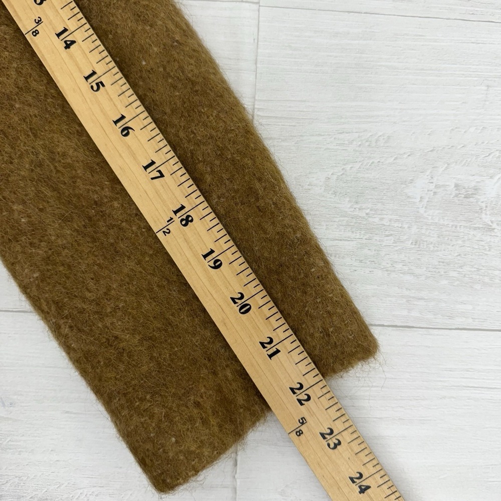 Madewell Boucle Larsen Blazer XS Toffee Brown Wool Alpaca Blend Single‎ Breasted - Picture 16 of 16
